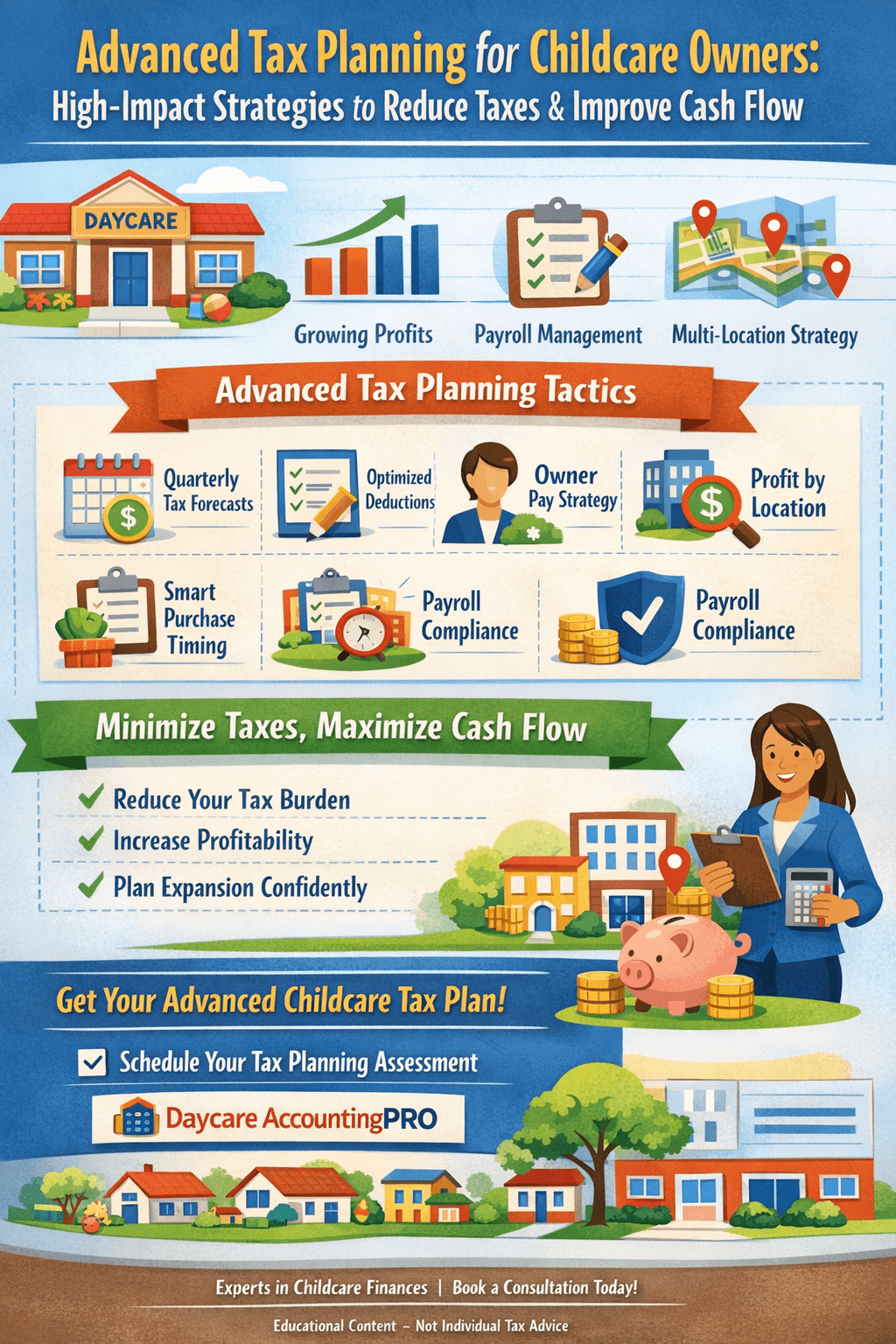 Advanced Tax Planning for Childcare Owners