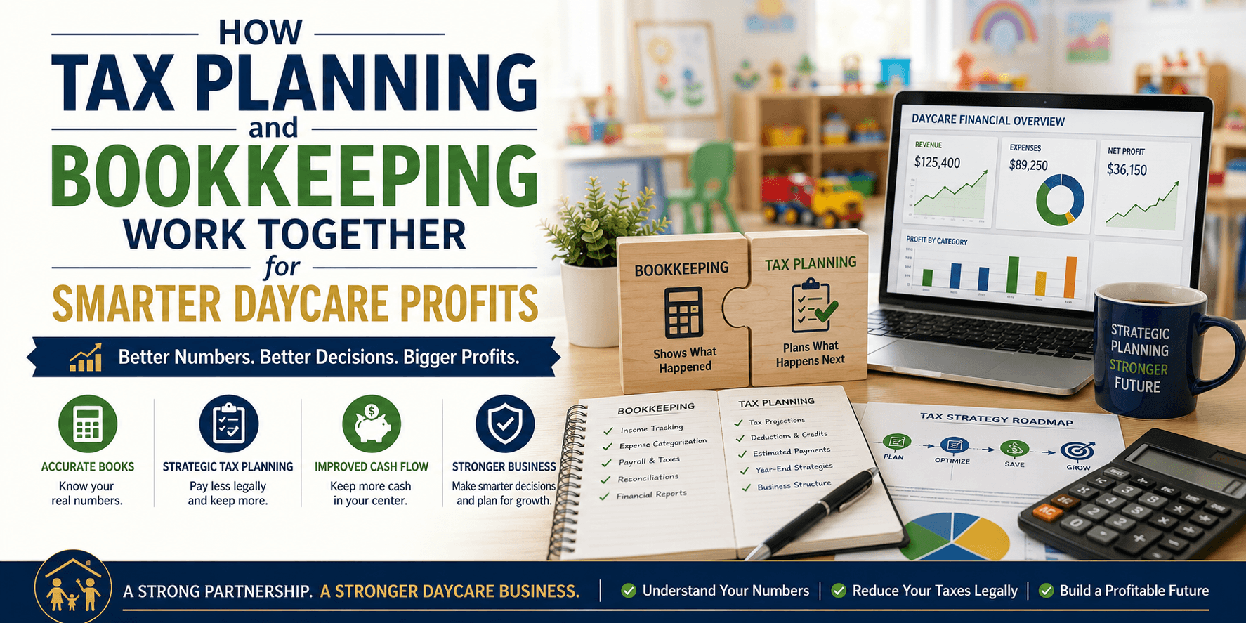 tax planning and bookkeeping for daycare businesses